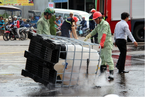 Biện pháp phòng ngừa ứng phó sự cố hóa chất - Ảnh 1.