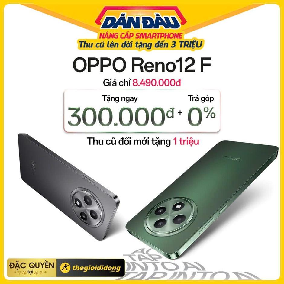 Reno12 F phiên bản 4G mở bán tại Thế Giới Di Động- Ảnh 2.