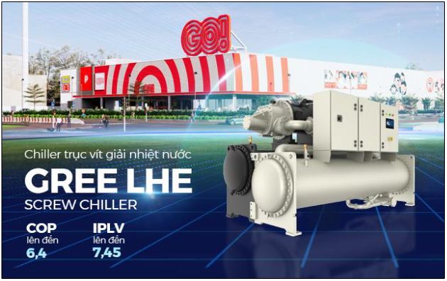 Gree Chiller - làm lạnh tối ưu cùng chuỗi GO! Mall - Ảnh 1.