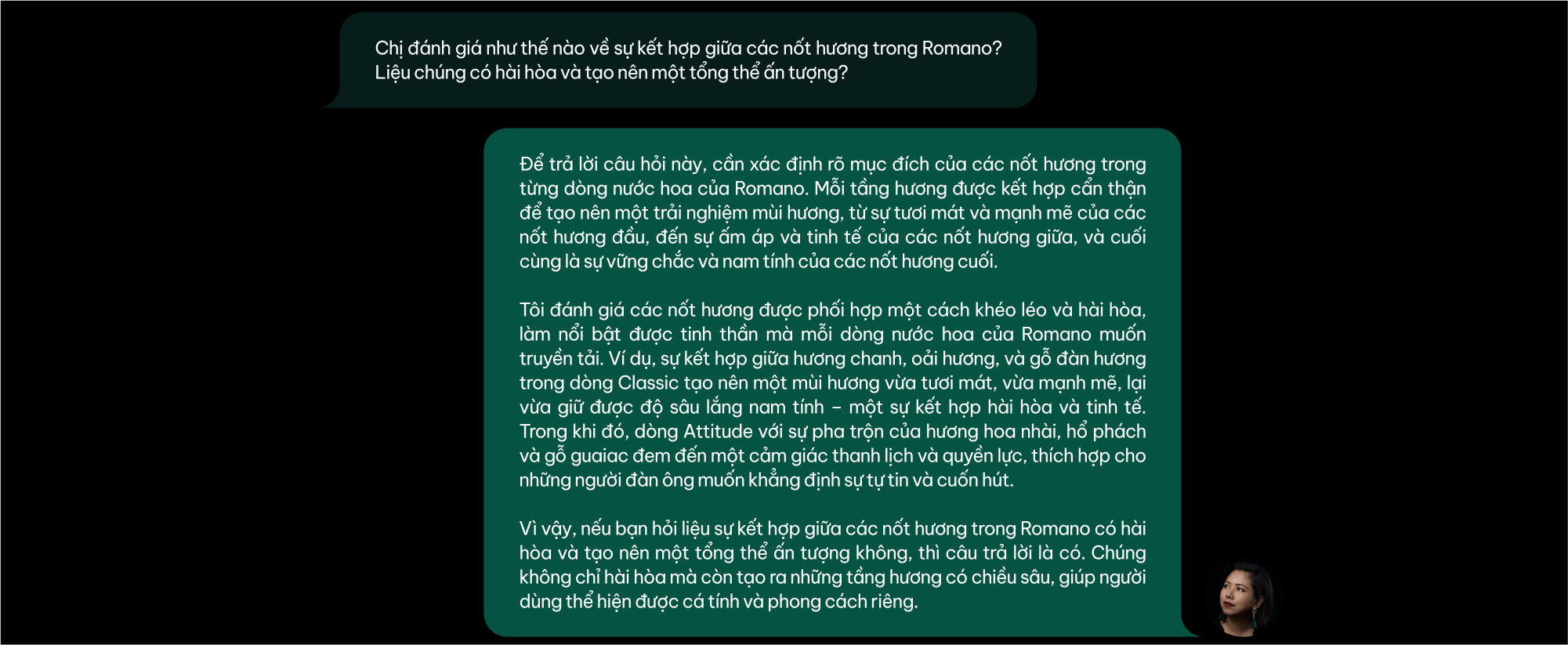 Chuyên gia mùi hương Huỳnh Hải Yến: “Nước hoa Romano mang một phong cách đặc trưng, thể hiện sự tinh tế và đẳng cấp của hương thơm Ý” - Ảnh 6.