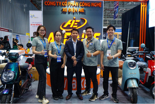 Dấu ấn của xe đạp điện AIE Smile tại Vietnam Cycle Expo 2024- Ảnh 4.