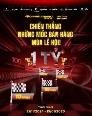 Shoppertainment Race Festive: Khởi động đường đua “Vượt mốc bán hàng - Tăng tốc doanh thu” mùa lễ hội 2024 - Ảnh 2.