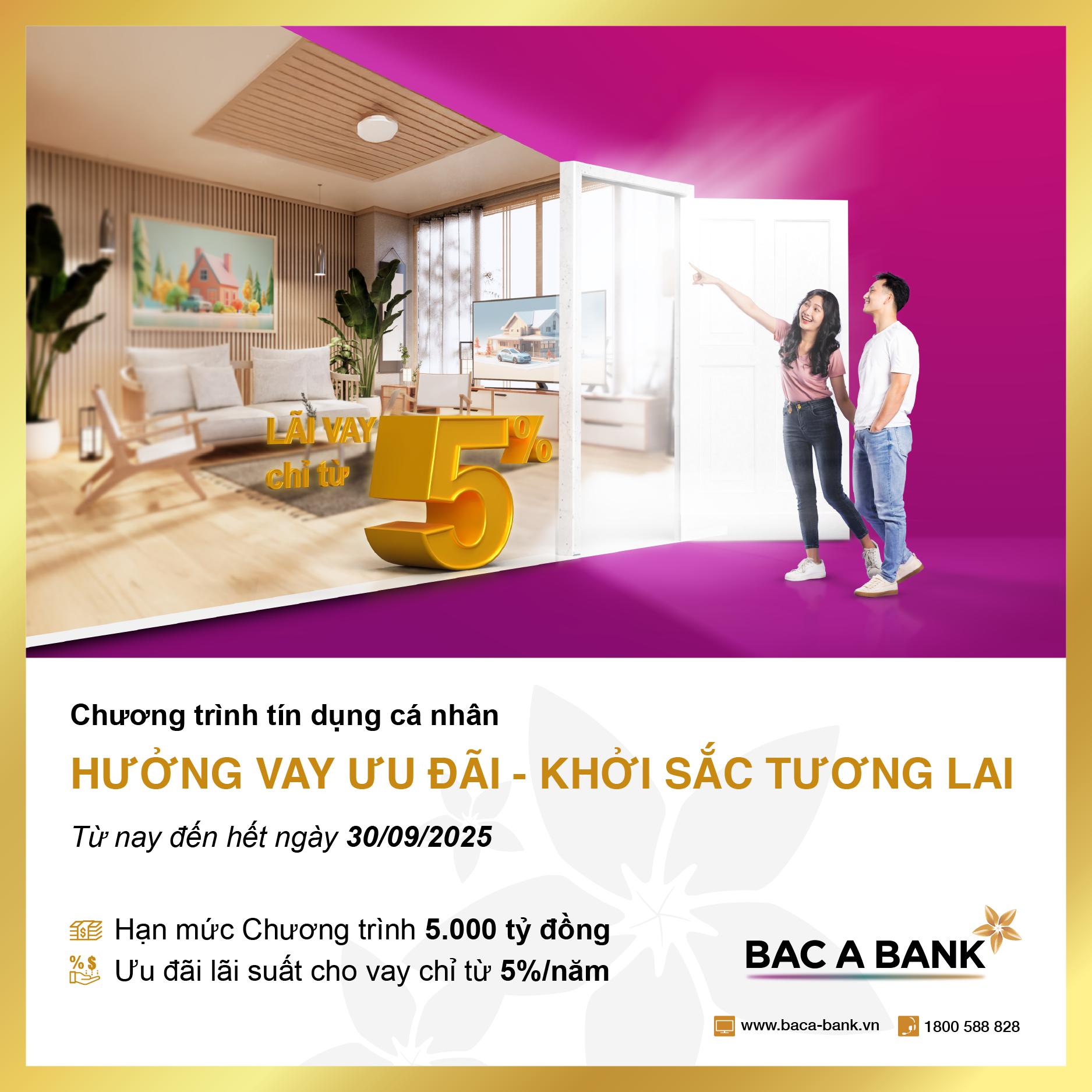 Khách hàng cá nhân hưởng lãi vay ưu đãi từ Bac A Bank dịp đầu năm 2025- Ảnh 1.