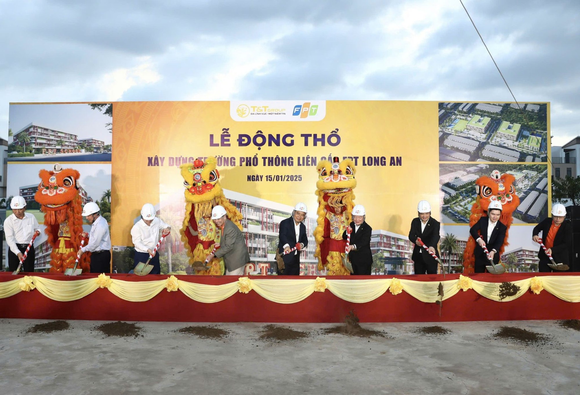 T&T Group đồng loạt khánh thành và triển khai xây dựng các công trình trọng điểm tại Long An- Ảnh 3.