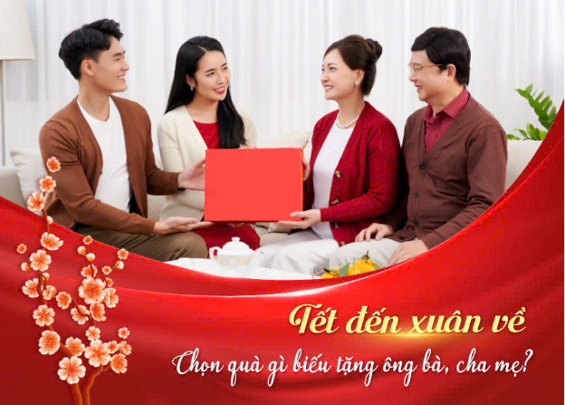 Tết đến xuân về - Chọn quà sức khoẻ gì thiết thực biếu tặng ông bà, cha mẹ? - Ảnh 1.