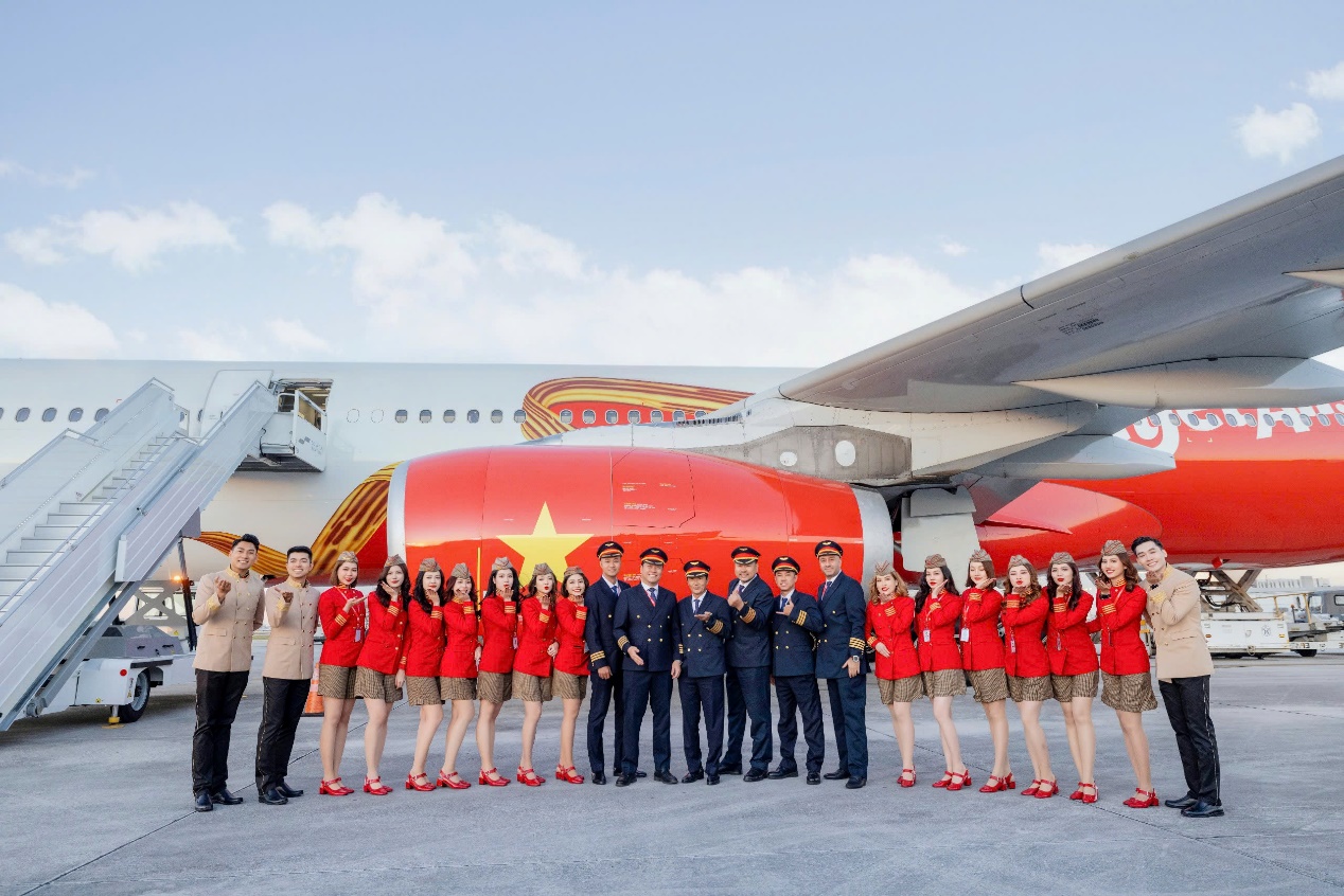 Những hình ảnh đầy cảm hứng về chuyến bay đặc biệt của Vietjet tới Hoa Kỳ- Ảnh 1.