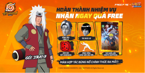 Khám phá bản đồ Free Fire trong sự kiện hợp tác đặc biệt cùng Naruto Shippuden- Ảnh 6.