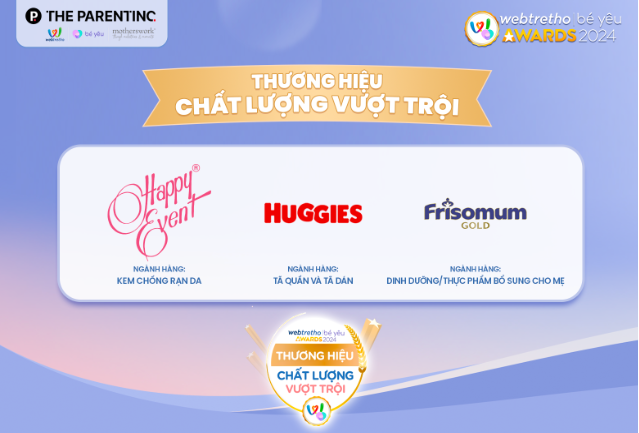 Webtretho & Be Yeu Awards 2024 vinh danh các thương hiệu trong lĩnh vực Mẹ và bé - Ảnh 4.