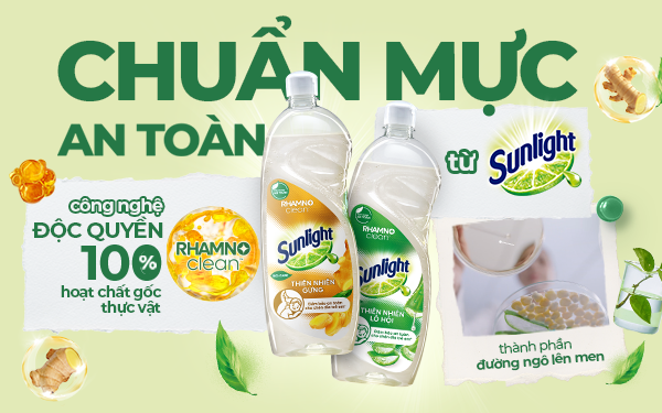 Sunlight tiên phong với chất làm sạch từ đường ngô lên men - Ảnh 1.