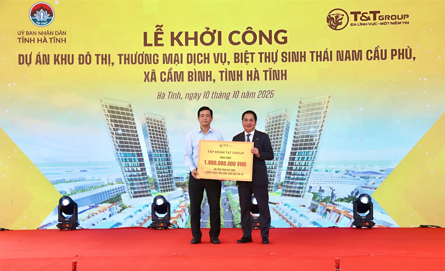 T&T Group của Bầu Hiển khởi công Khu đô thị sinh thái 50 ha tại Hà Tĩnh- Ảnh 3.