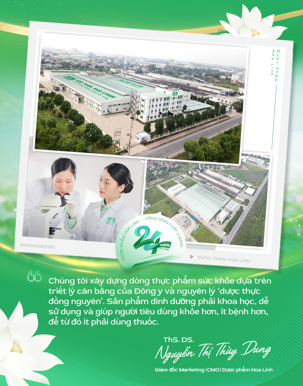 Dược phẩm hoa Linh: “Củng cố năng lực cạnh tranh bền vững” xứng tầm thương hiệu quốc gia - Ảnh 8. Dược phẩm hoa Linh: “Củng cố năng lực cạnh tranh bền vững” xứng tầm thương hiệu quốc gia - Ảnh 8.
