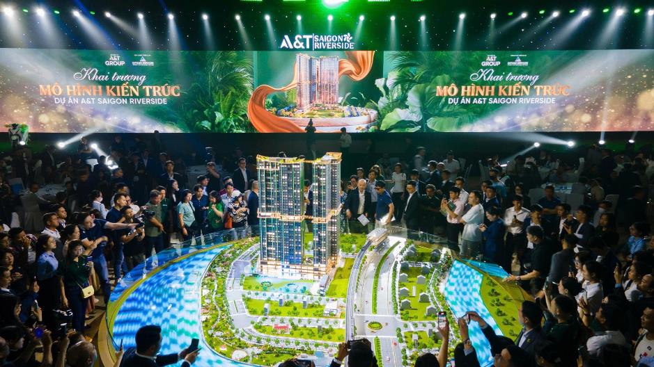 Hơn 2.500 người đến tham gia sự kiện khai trương mô hình kiến trúc A&T Saigon Riverside- Ảnh 1. Hơn 2.500 người đến tham gia sự kiện khai trương mô hình kiến trúc A&T Saigon Riverside- Ảnh 1.