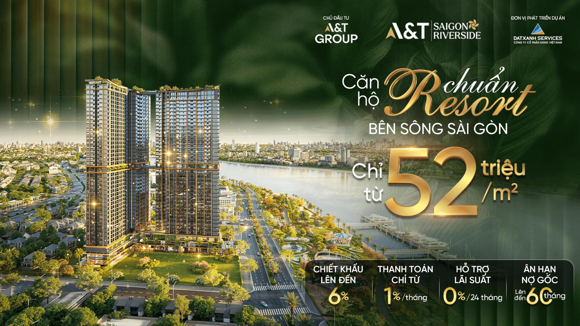 A&T Saigon Riverside: Quỹ đất vàng bên sông – cơ hội không lặp lại - Ảnh 3. A&T Saigon Riverside: Quỹ đất vàng bên sông – cơ hội không lặp lại - Ảnh 3.