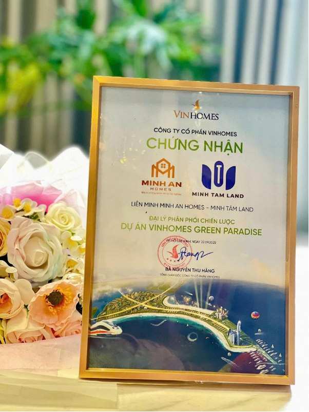 Minh Tâm Land chính thức trở thành đại lý F1 phân phối Vinhomes Green Paradise Cần Giờ- Ảnh 2. Minh Tâm Land chính thức trở thành đại lý F1 phân phối Vinhomes Green Paradise Cần Giờ- Ảnh 2.