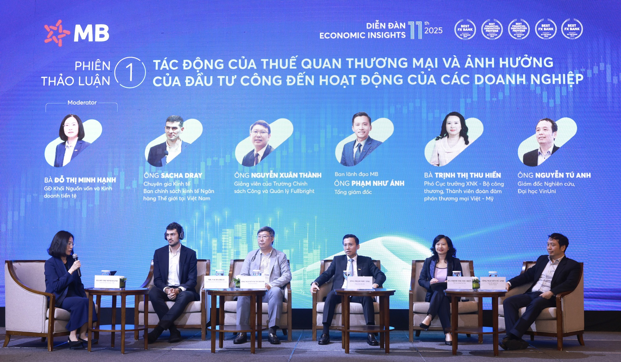 MB Economic Insights 2025: 11 năm đồng hành cùng doanh nghiệp xuất nhập khẩu - Ảnh 1. MB Economic Insights 2025: 11 năm đồng hành cùng doanh nghiệp xuất nhập khẩu - Ảnh 1.