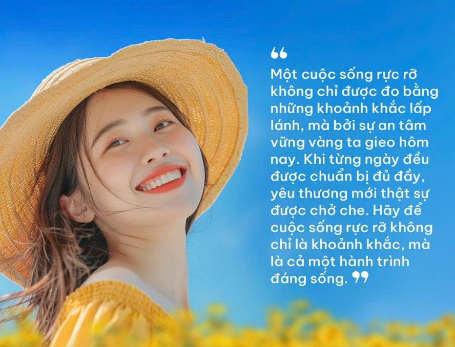 Sống đời rực rỡ – Chọn bảo vệ tương lai ngay từ hôm nay- Ảnh 2.