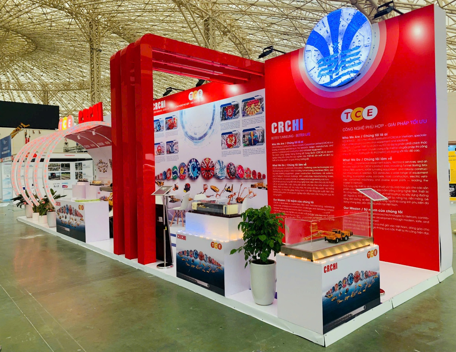TCE giới thiệu các thiết bị đào hầm CRCHI tại VRT&CON 2025- Ảnh 1. TCE giới thiệu các thiết bị đào hầm CRCHI tại VRT&CON 2025- Ảnh 1.