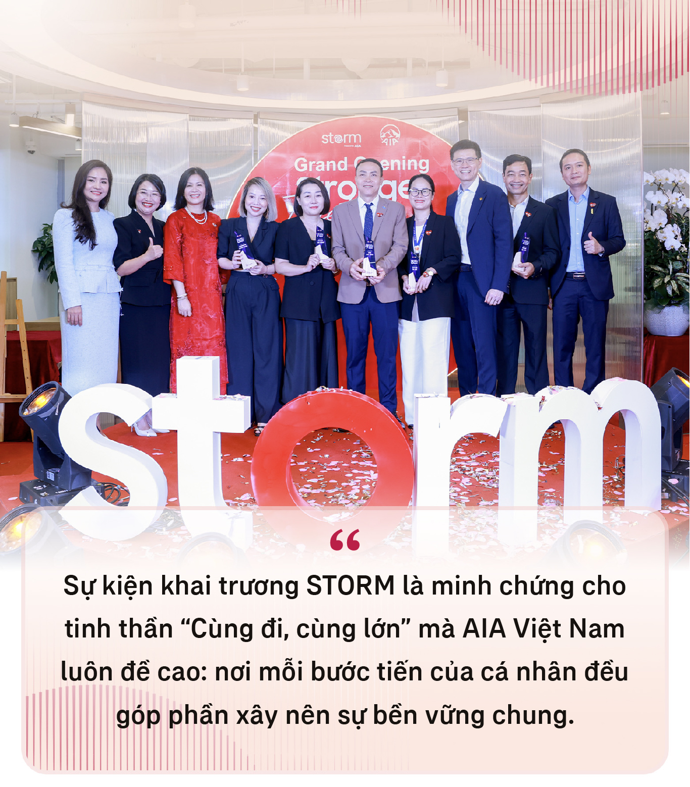 Storm: Một bước tiến của AIA Việt Nam trong chiến lược full-time- Ảnh 2. Storm: Một bước tiến của AIA Việt Nam trong chiến lược full-time- Ảnh 2.