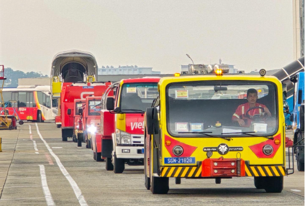 Vietjet tự phục vụ mặt đất: Tỷ lệ đúng giờ tại Tân Sơn Nhất tăng mạnh, tạo đà cho mùa cao điểm cuối năm - Ảnh 8.