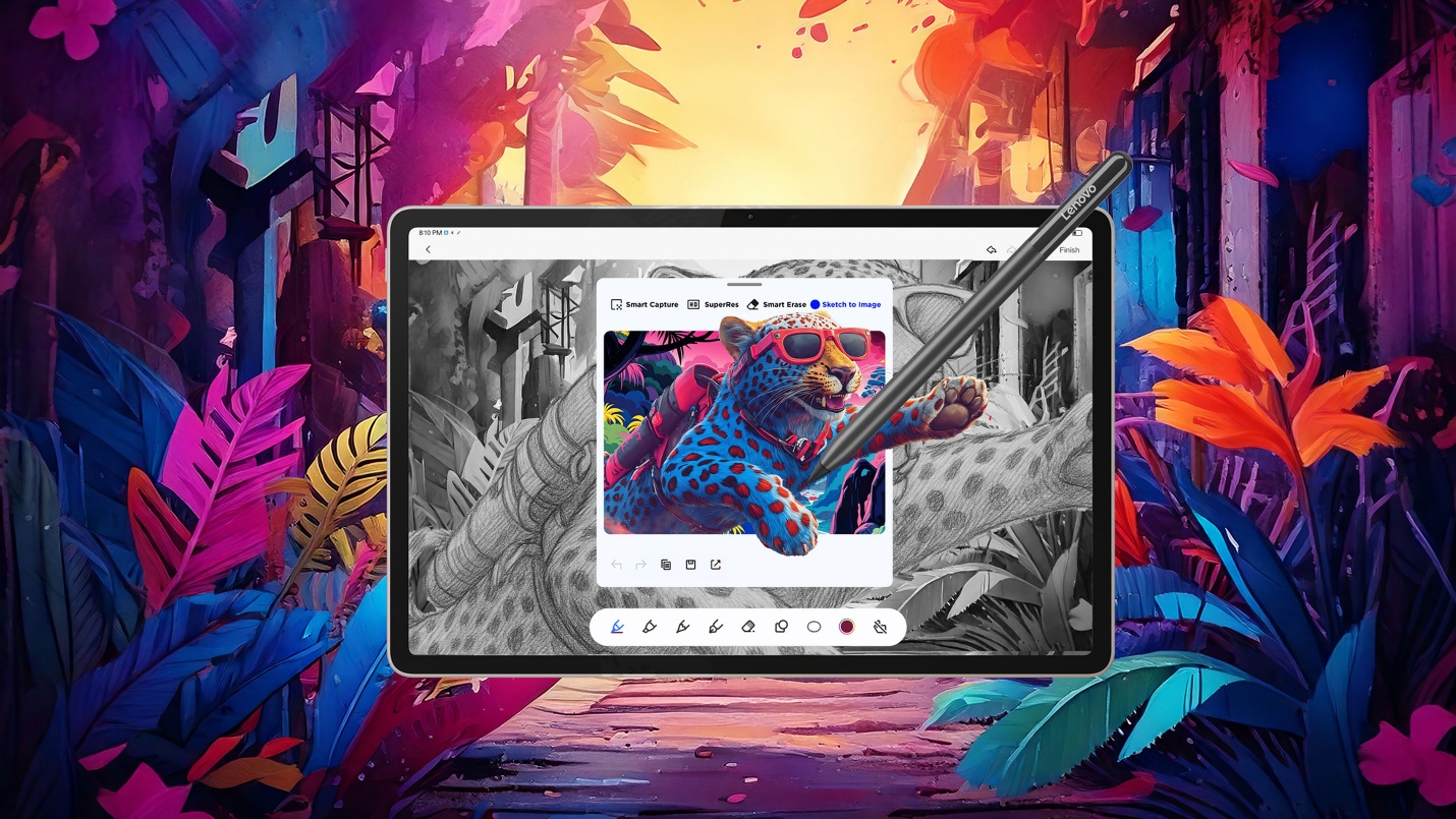 Lenovo Yoga Tab: Tái định nghĩa tính di động và sáng tạo nhờ AI thông minh- Ảnh 2.