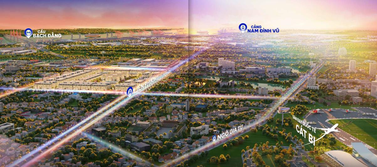 Vì sao Đông Hải trở thành CBD mới của siêu cảng Hải Phòng? - Ảnh 1. Vì sao Đông Hải trở thành CBD mới của siêu cảng Hải Phòng? - Ảnh 1.