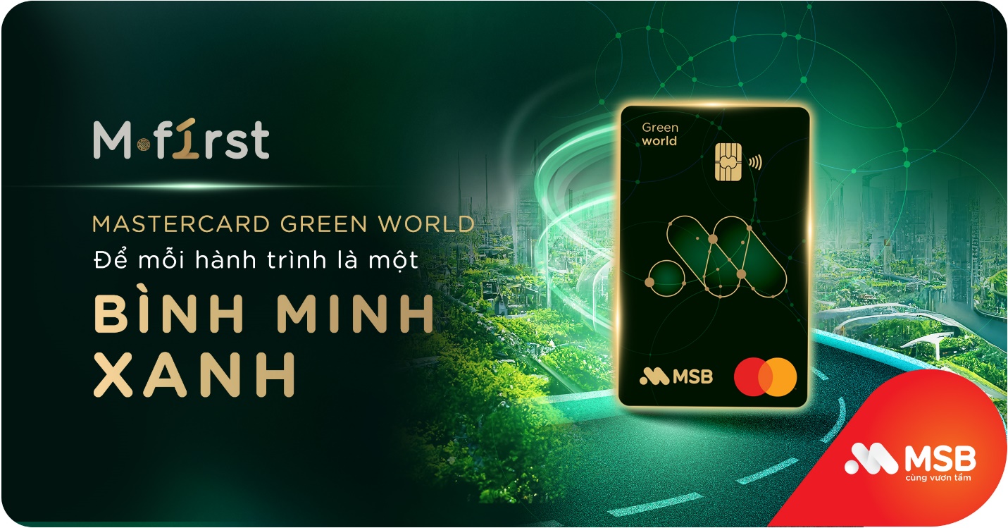 MSB Mastercard Green World: Hành trình xanh cho những nhà lãnh đạo tiên phong- Ảnh 1.