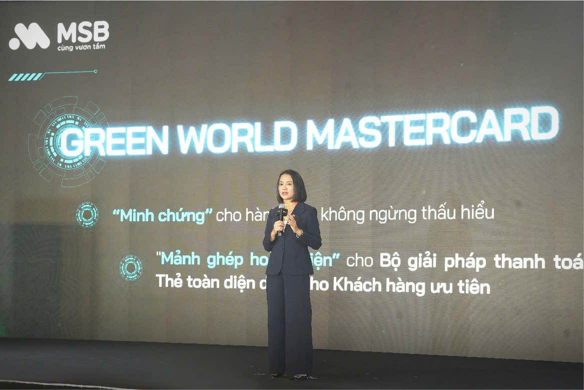 MSB Mastercard Green World: Hành trình xanh cho những nhà lãnh đạo tiên phong- Ảnh 2.