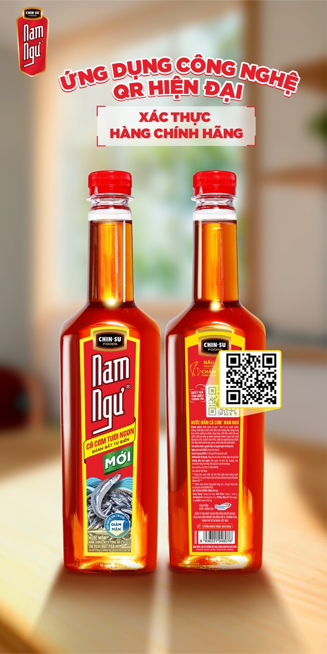 Dễ dàng xác thực hàng chính hãng khi quét QR Code trên mỗi chai nước mắm Nam Ngư- Ảnh 3.