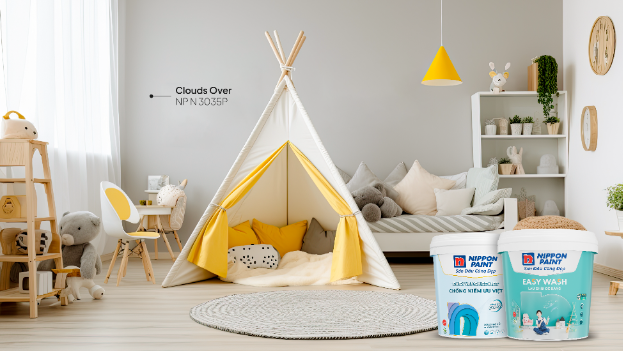 Nippon Paint Easy Wash – Giải pháp sơn nội thất lau chùi dễ dàng, giữ nhà luôn sạch đẹp như mới - Ảnh 3. Nippon Paint Easy Wash – Giải pháp sơn nội thất lau chùi dễ dàng, giữ nhà luôn sạch đẹp như mới - Ảnh 3.