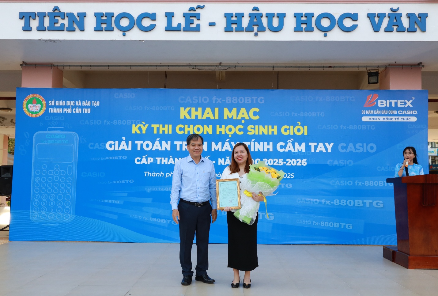 Doanh nhân Trần Thanh Thảo truyền động lực cho gần 2.000 học sinh tại kỳ thi Giải Toán Casio- Ảnh 1.