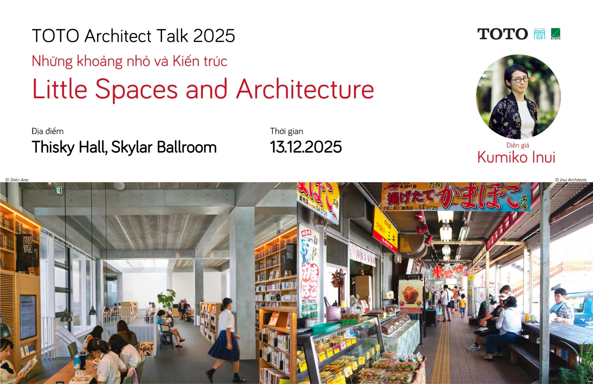 TOTO Architect Talk 2025 và triết lý kiến trúc Nhật của KTS Kumiko Inui- Ảnh 4.