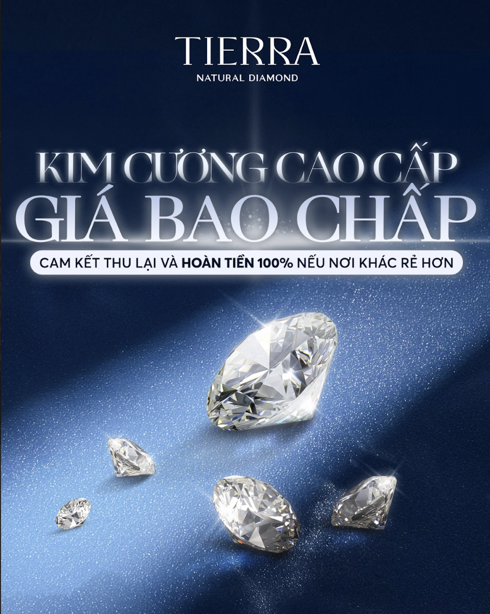 Tierra Diamond áp dụng chính sách “rẻ hơn hoàn tiền”: Bước ngoặt định giá kim cương Việt Nam- Ảnh 1.