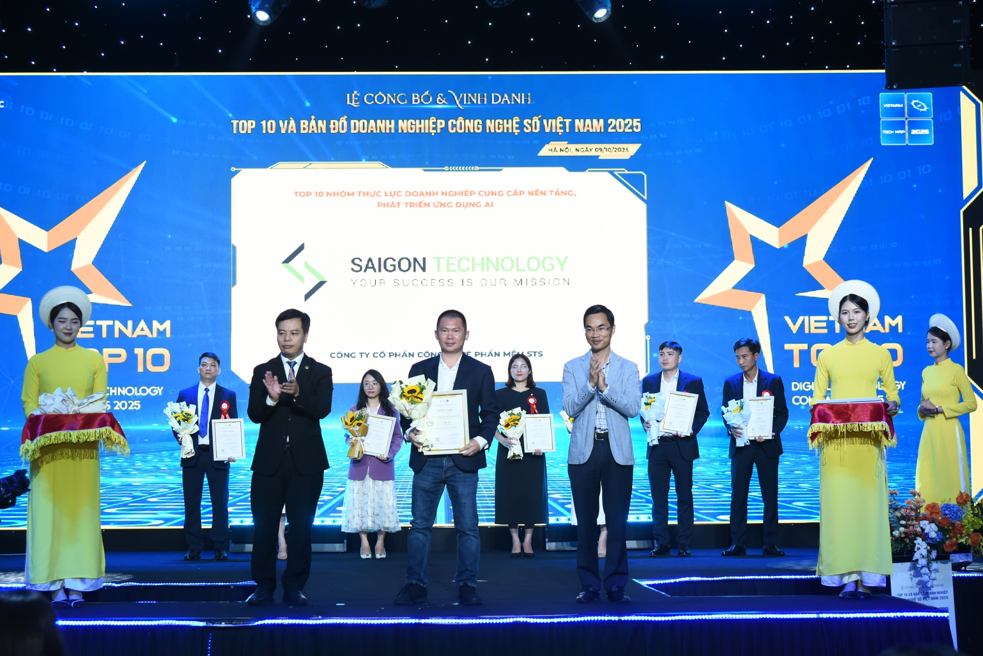 Saigon Technology khẳng định vị thế tiên phong công nghệ tại Top 10 ...