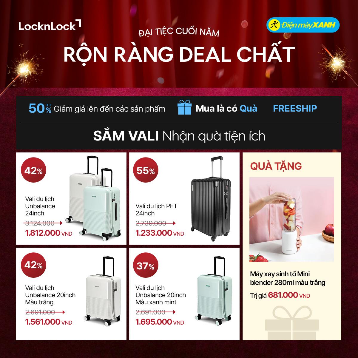 LocknLock x Điện Máy Xanh: Khai mở “Đại tiệc cuối năm – Rộn ràng deal chất”! - Ảnh 1.