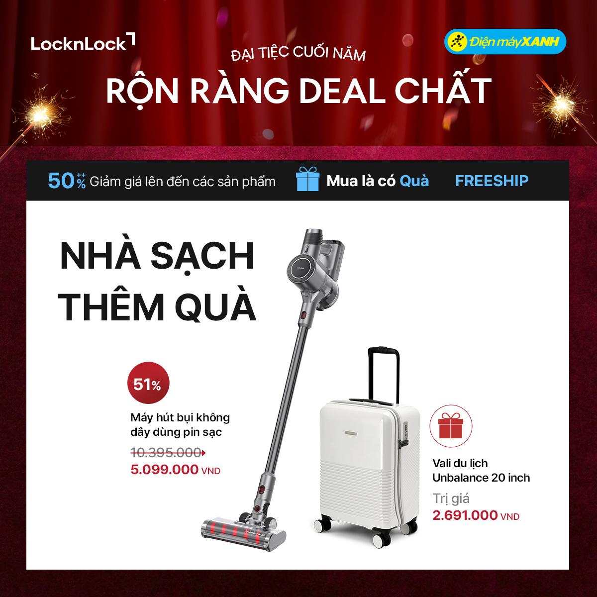 LocknLock x Điện Máy Xanh: Khai mở “Đại tiệc cuối năm – Rộn ràng deal chất”! - Ảnh 3.