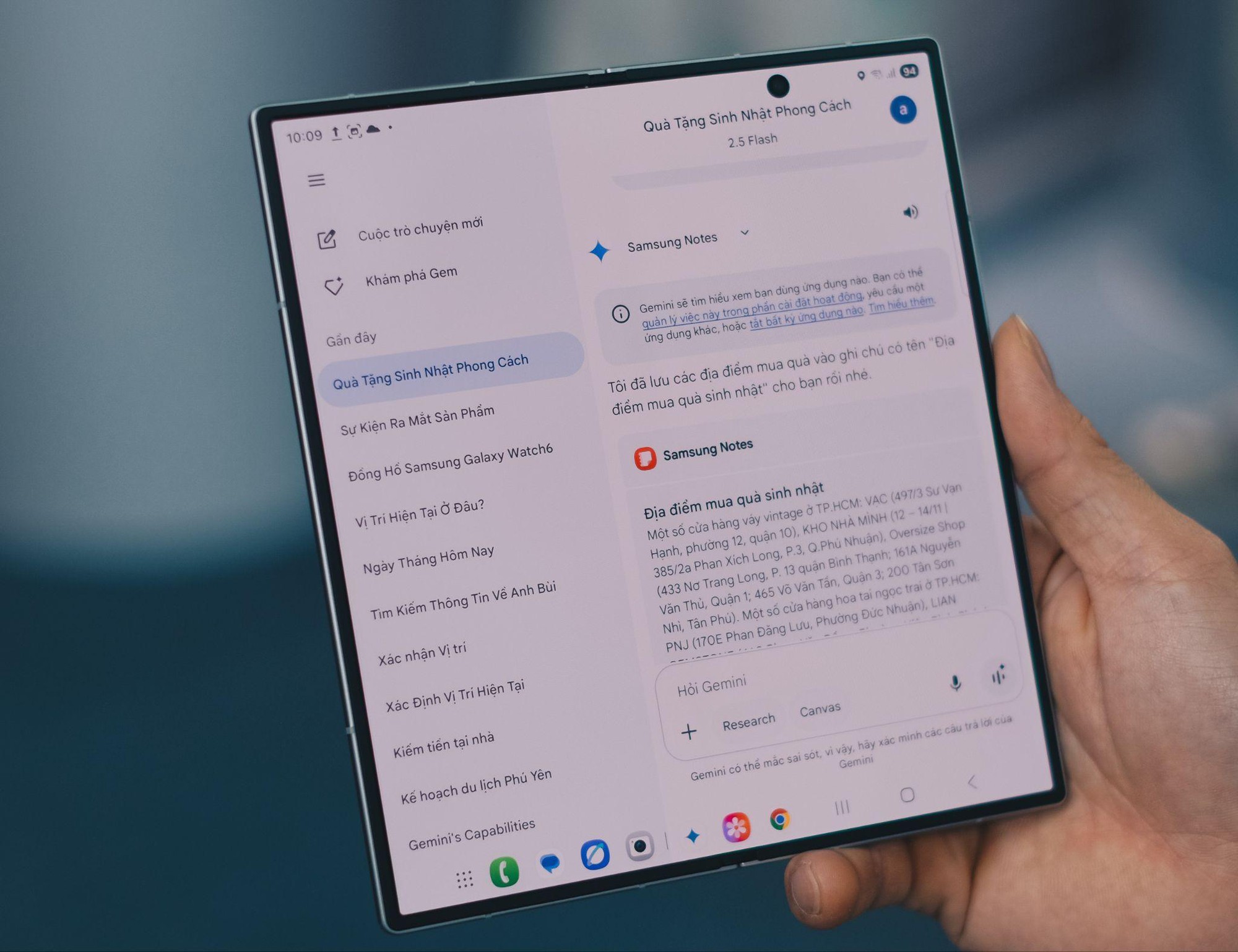 Galaxy Z Fold7 - Trợ lý mạnh nhất mùa cuối năm: Làm việc nhanh, chụp ảnh đẹp, cân mọi tác vụ- Ảnh 3. Galaxy Z Fold7 - Trợ lý mạnh nhất mùa cuối năm: Làm việc nhanh, chụp ảnh đẹp, cân mọi tác vụ- Ảnh 3.