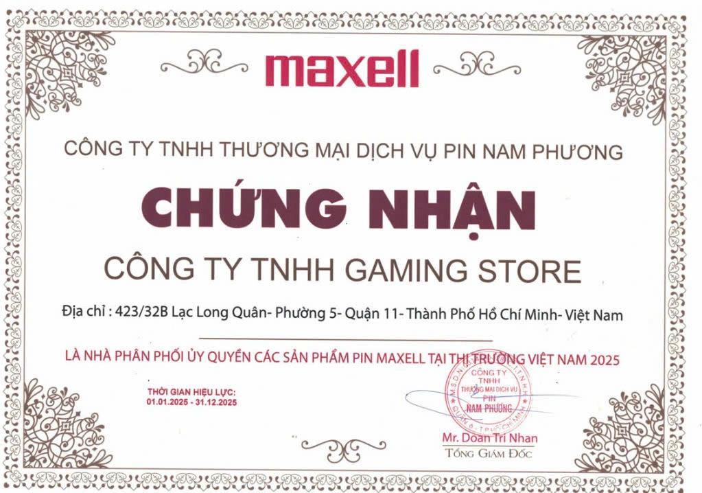 Pin Bảo Hùng cam kết chỉ phân phối hàng chính hãng, để người tiêu dùng an tâm sử dụng - Ảnh 1.