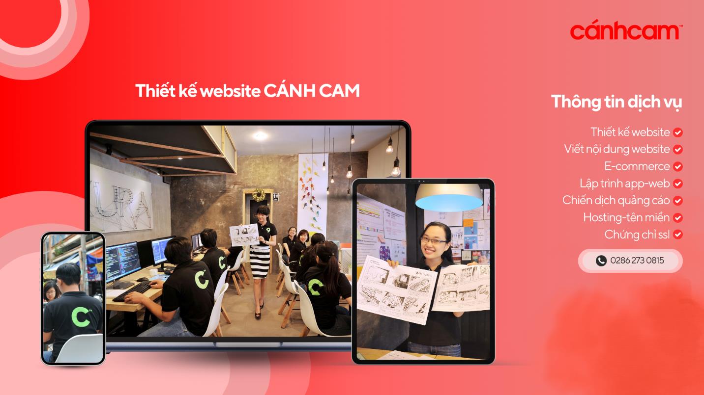 Thiết kế website chuyên nghiệp – Giải pháp nâng tầm thương hiệu từ Cánh Cam Agency - Ảnh 2. Thiết kế website chuyên nghiệp – Giải pháp nâng tầm thương hiệu từ Cánh Cam Agency - Ảnh 2.