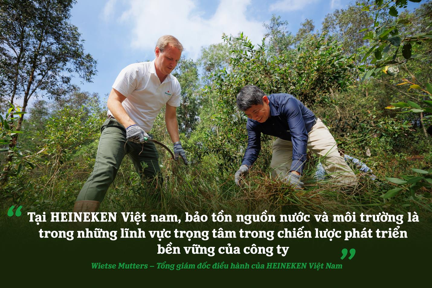 Heineken Việt Nam - Bảo tồn nguồn nước: Kiên trì phụng sự vì một Việt Nam tốt đẹp hơn- Ảnh 3. Heineken Việt Nam - Bảo tồn nguồn nước: Kiên trì phụng sự vì một Việt Nam tốt đẹp hơn- Ảnh 3.