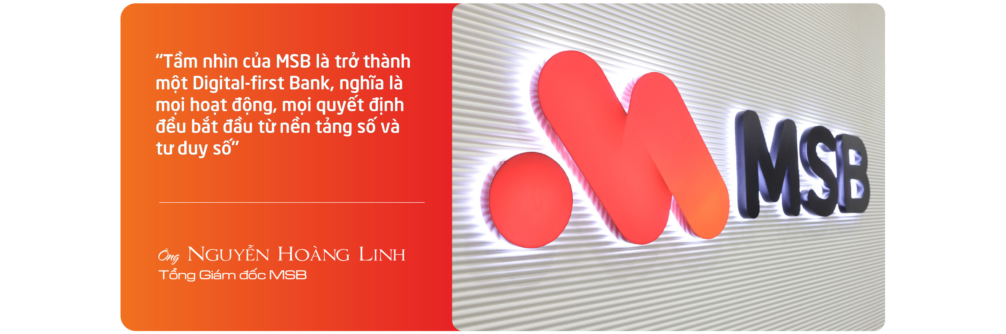 Từ nền tảng số đến trải nghiệm sống: Hành trình chiến lược đưa MSB trở thành Digital-first Bank- Ảnh 2. Từ nền tảng số đến trải nghiệm sống: Hành trình chiến lược đưa MSB trở thành Digital-first Bank- Ảnh 2.