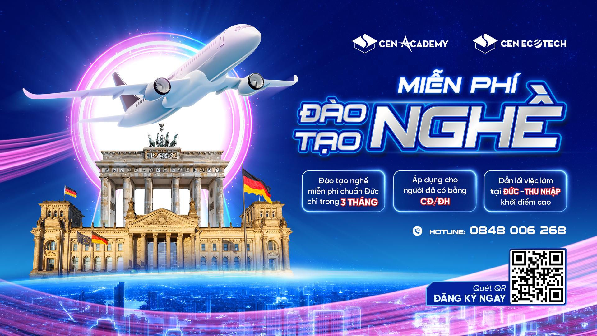 Cen EcoTech miễn phí đào tạo nghề chuẩn quốc tế- Ảnh 1. Cen EcoTech miễn phí đào tạo nghề chuẩn quốc tế- Ảnh 1.