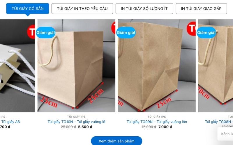 Túi giấy chất lượng cao – Giải pháp bao bì thân thiện từ xưởng sản xuất trực tiếp - Ảnh 1.