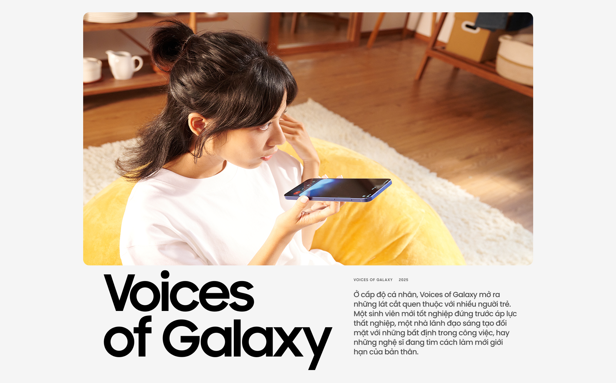 Voices of Galaxy: Khi công nghệ chạm đến trái tim và khát vọng người Việt- Ảnh 2. Voices of Galaxy: Khi công nghệ chạm đến trái tim và khát vọng người Việt- Ảnh 2.
