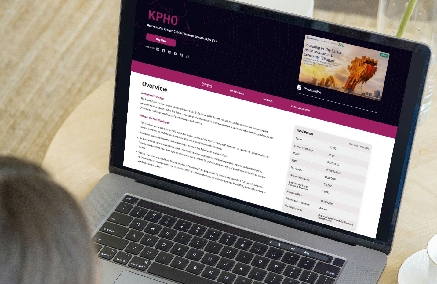 Quỹ ETF KraneShares Dragon Capital Vietnam Growth Index chính thức niêm yết trên NYSE- Ảnh 2. Quỹ ETF KraneShares Dragon Capital Vietnam Growth Index chính thức niêm yết trên NYSE- Ảnh 2.