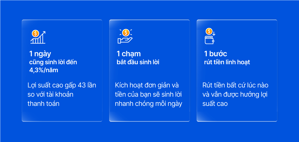 Tài khoản Siêu Lợi Suất - khai phóng sức mạnh tiền nhàn rỗi với lợi suất mỗi ngày cao gấp 43 lần - Ảnh 4.