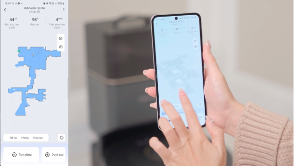 Khám phá Robot hút bụi Roborock Q5 Pro: Lực hút khủng, tính năng đỉnh cao- Ảnh 1.