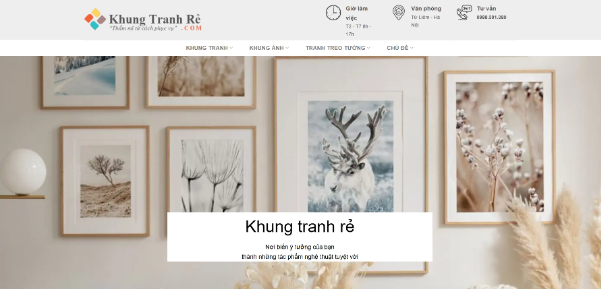 Xưởng khung tranh rẻ - Chuyên cung cấp khung tranh đẹp, giá tốt - Ảnh 1. Xưởng khung tranh rẻ - Chuyên cung cấp khung tranh đẹp, giá tốt - Ảnh 1.