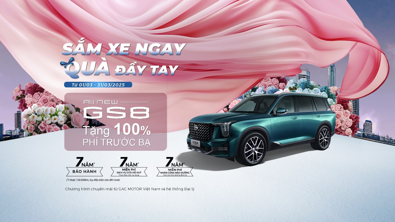 GAC MOTOR tưng bừng ưu đãi với chương trình khuyến mại tháng 3/2025- Ảnh 5.