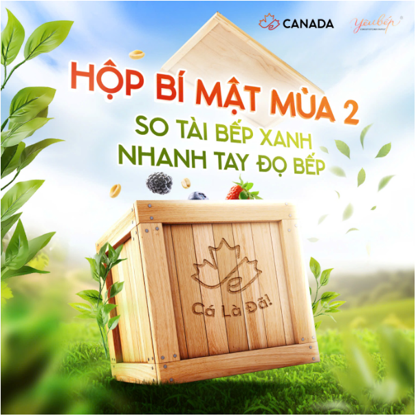 “Hộp Bí Mật” mùa 2: Thực phẩm Canada chinh phục những trái tim yêu bếp - Ảnh 1.