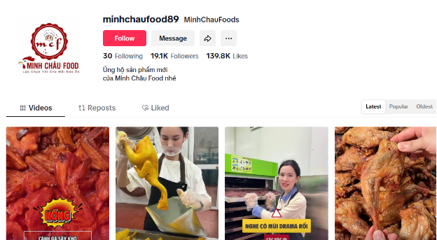 Minh Châu Food: Bứt phá doanh thu nhờ chuyển đổi kinh doanh với Bán Hàng Cùng TikTok Shop- Ảnh 2. Minh Châu Food: Bứt phá doanh thu nhờ chuyển đổi kinh doanh với Bán Hàng Cùng TikTok Shop- Ảnh 2.
